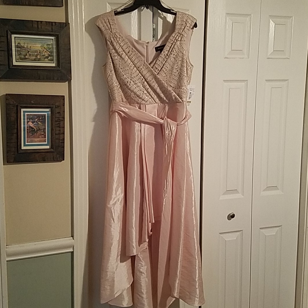 Champagne formal dress